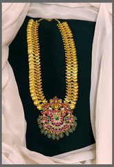 Kaasu Haram With Lord Balaji Kundan Pendent - KH00289